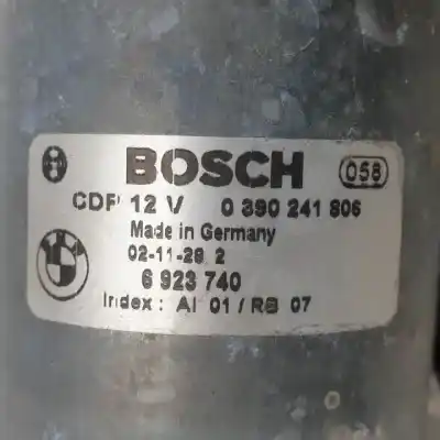 Peça sobressalente para automóvel em segunda mão motor do limpa para brisas por bmw serie 7 (e65/e66) n62b44a referências oem iam 6923740 0390241806 61617115706 