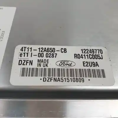 Second-hand car spare part ecu engine control for ford transit connect (tc7) p9pa oem iam references r0411c005j 4t1112a650cb 12249770 