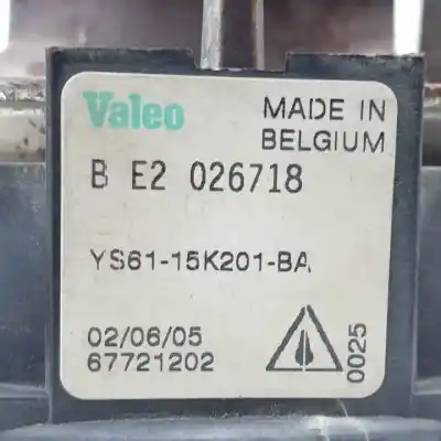 Автозапчасти б/у правая противотуманная фара за ford transit connect (tc7) p9pa ссылки oem iam ys6115k201ba halogeno 67721202 