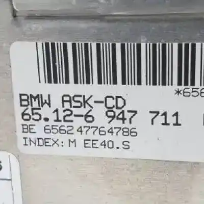 Peça sobressalente para automóvel em segunda mão sistema de áudio / rádio cd por bmw serie 7 (e65/e66) n62b44a referências oem iam 65126947711  