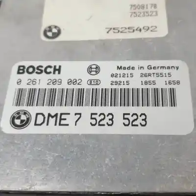 Second-hand car spare part ecu engine control for bmw serie 7 (e65/e66) n62b44a oem iam references 0261209002  