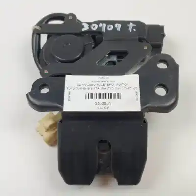 Second-hand car spare part TRUNK LOCK for TOYOTA AVENSIS BERLINA (T25)  OEM IAM references   