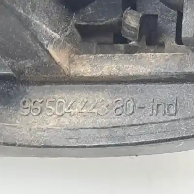 Peça sobressalente para automóvel em segunda mão puxador exterior frente direito por citroen c3 8hy referências oem iam 9650444380  