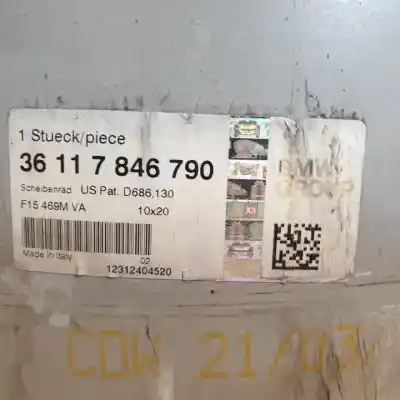 Pezzo di ricambio per auto di seconda mano set di cerchione in lega per bmw x5 (f15) n57d30t1.n57d30b.11002289222 riferimenti oem iam 7846790 r20 aluminio 