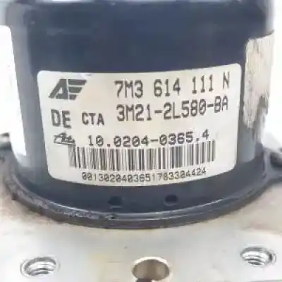 Peça sobressalente para automóvel em segunda mão abs por ford galaxy (vy) e5sb referências oem iam 7m3614111n 3m212l580ba 7m3907379d 