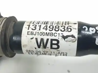 Автозапчасти б/у передняя левая трансмиссия за opel corsa d z17dtr ссылки oem iam 13149836  