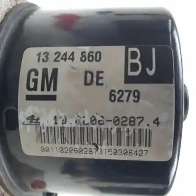 Peça sobressalente para automóvel em segunda mão abs por opel zafira b a17dtr referências oem iam 13244860 10096005903 