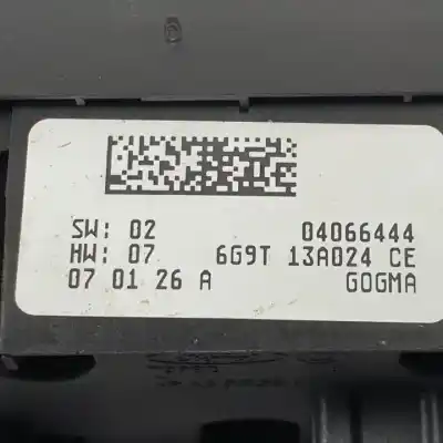 Автозапчастина б/у управління світлом для ford s-max (ca1) qxwa.qxwb.qxwc.ufwa посилання на oem iam 6g9t13a024ce  