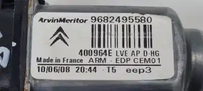 Piesă de schimb auto la mâna a doua mecanism acționare geam fațã dreapta pentru citroen c4 grand picasso rhj referințe oem iam 9682495580  