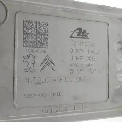 Автозапчастина б/у абс для citroen c3 8hzdv4td.8hrdv4c.8hz.8hr.8h01 посилання на oem iam 9678416180 10022000664 10091511603 