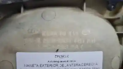 Peça sobressalente para automóvel em segunda mão puxador exterior frente direito por kia carnival d/j3 referências oem iam k53a58410  