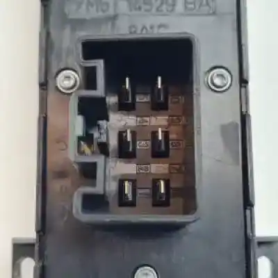 Peça sobressalente para automóvel em segunda mão botão / interruptor elevador vidro dianteiro esquerdo por ford focus berlina (cap) q6da referências oem iam 7m5t14529ba 03168080 