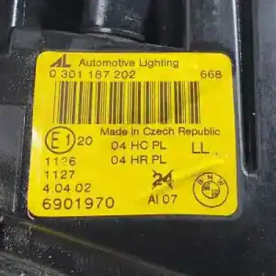 Peça sobressalente para automóvel em segunda mão farol / farolim direito por bmw serie 3 compact (e46) m47n204d4 referências oem iam 6901970 halogeno 0301187202 