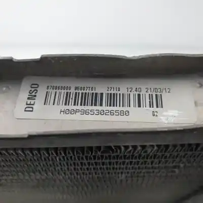 Second-hand car spare part water radiator for citroen c3 8hzdv4td.8hrdv4c.8hz.8hr.8h01 oem iam references 9653026580 870960000 95007t01 