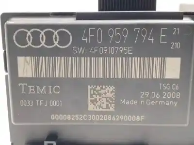 Автозапчасти б/у закрытый распределительный щит за audi a6 allroad quattro (4fh) asb.bng ссылки oem iam 4f0959794e 4f0910795e 0033tfj0001 