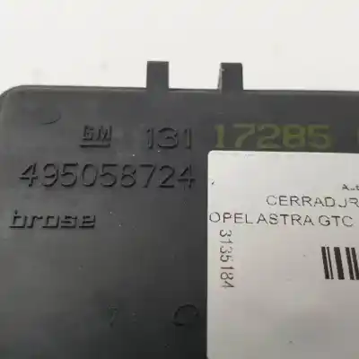Автозапчастина б/у замок багажника / ворот для opel astra gtc z17dth посилання на oem iam 13117285 495058724 
