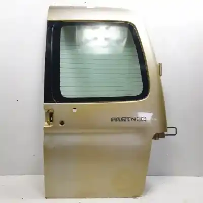 Second-hand car spare part right rear door for peugeot partner (s2) rhy oem iam references 