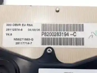Peça sobressalente para automóvel em segunda mão quadrante por renault trafic combi (ab 4.01) g9u630 referências oem iam 8200283194c 28112374b 281177147 