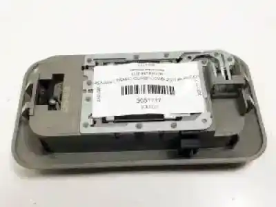 Peça sobressalente para automóvel em segunda mão luz interior por renault trafic combi (ab 4.01) g9u630 referências oem iam 8200426660 08896851 