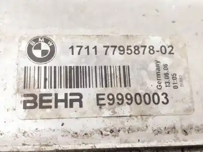 Peça sobressalente para automóvel em segunda mão radiador de água por bmw 5 (e60) 520 i referências oem iam 1711779587802 e9990003 