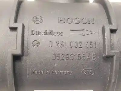 Second-hand car spare part flowmeter for chrysler voyager (rg) enr oem iam references 05293155ab 0281002451 