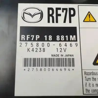 Pezzo di ricambio per auto di seconda mano centralina motore per mazda 5 berl. (cr) rf7j riferimenti oem iam 2758006469 rf7p18881m 