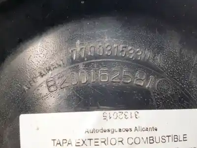 Автозапчасти б/у наружная крышка топлива за renault kangoo (f/kc0) k9k700.k9k704.k9k702 ссылки oem iam 8200162581  