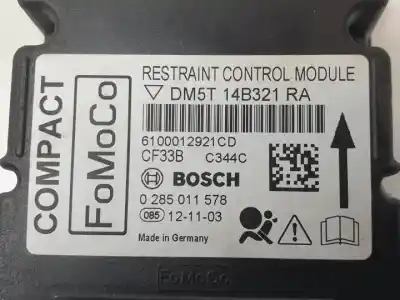 Second-hand car spare part airbag control unit for ford c-max m1je.m1da oem iam references 0285011578 dm5t14b321ra 