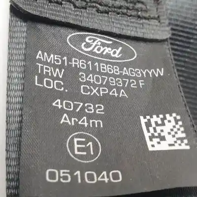 Автозапчастина б/у задній лівий ремін безпеки для ford c-max m1je.m1da посилання на oem iam am51r611b68ag3yyw 34079372f 