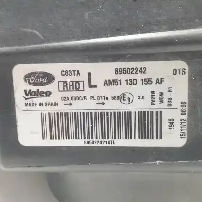 Автозапчастина б/у ліва фара для ford c-max m1je.m1da посилання на oem iam am5113d155af xenon 89502242 