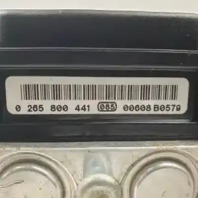 Peça sobressalente para automóvel em segunda mão abs por peugeot 107 cfa referências oem iam 445100h010 0265231579 0265800441 