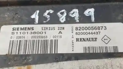 Pezzo di ricambio per auto di seconda mano centralina motore per renault scenic (ja..) k4m700 riferimenti oem iam s110138001a  8200044437