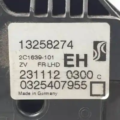 Автозапчасти б/у замок передней правой двери за opel corsa d a13dtr ссылки oem iam 13258274 0325407955 