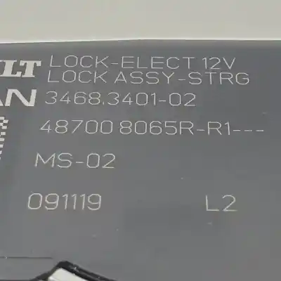 Автозапчастина б/у протикрадійний пристрій для renault captur ii h4d450 посилання на oem iam 487008065r 3468340102 