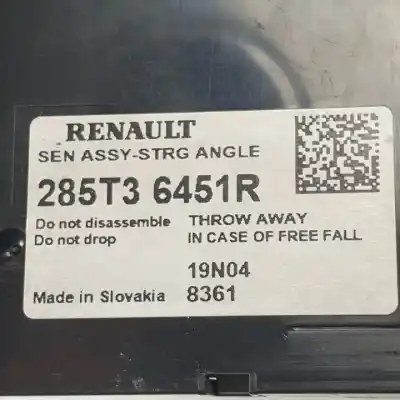 Second-hand car spare part turn angle sensor for renault captur ii h4d450 oem iam references 285t36451r  