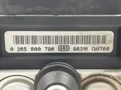 Pezzo di ricambio per auto di seconda mano abs per opel corsa d z13dtj.a13dtc riferimenti oem iam 13282282 0265232288 0265800796 