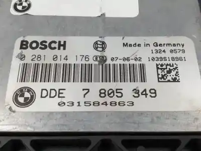 Peça sobressalente para automóvel em segunda mão centralina de motor uce por bmw serie x3 (e83) 204d4 referências oem iam 0281014176 dde7805349 