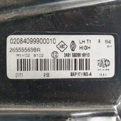 Автозапчастина б/у лівий ход ліхар для renault captur ii h4d450 посилання на oem iam 265555698r led 02084099900010 