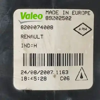 Автозапчасти б/у правая противотуманная фара за renault scénic ii (jm0/1_) 2.0 (jm05, jm0u, jm1n, jm1u, jm2v) ссылки oem iam 8200074008 halogeno 89202502 