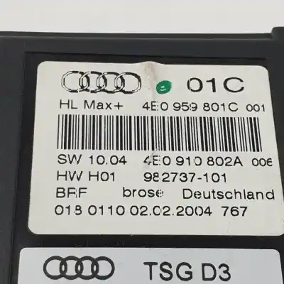 Автозапчасти б/у мотор заднего левого стекла за audi a8 (4e2) bfm ссылки oem iam 4e0959801c 4e0910802a 982737101 