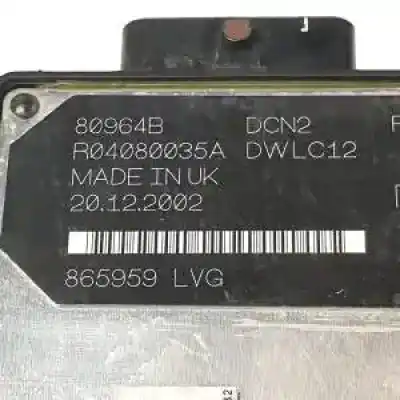 Second-hand car spare part ecu engine control for peugeot partner (s2) wjy(dw8) oem iam references r04080035a 9641390180 9648225180 