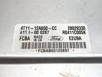 Автозапчасти б/у блок управления двигателем за ford tourneo connect (tc7) hcpa.hcpb.ffda ссылки oem iam r0411c005k 28029330 4t1112a650cc 