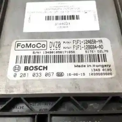 Second-hand car spare part ecu engine control for ford focus lim. xwdb.xwdd.xwda.xwdc.xwde oem iam references 0281033067 f1f112a650ya f1f113b684ad 