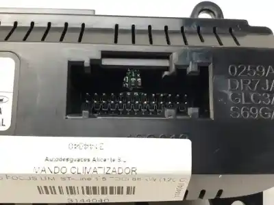 Second-hand car spare part climate control for ford focus lim. xwdb.xwdd.xwda.xwdc.xwde oem iam references f1et18c612aj c34xmca 