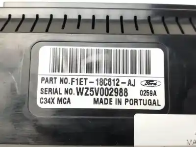 Second-hand car spare part climate control for ford focus lim. xwdb.xwdd.xwda.xwdc.xwde oem iam references f1et18c612aj c34xmca 