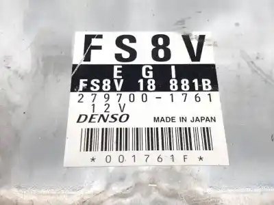 Second-hand car spare part ecu engine control for mazda premacy (cp) fs7e.fs7g oem iam references 2797001761 fs8v18881b 