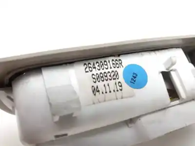 Peça sobressalente para automóvel em segunda mão luz interior por renault captur ii h4d450 referências oem iam 264309166r s089320 