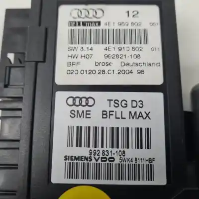 Second-hand car spare part right front window motor for audi a8 (4e2) bfm oem iam references 4e1959802 4e1910802 992821108 