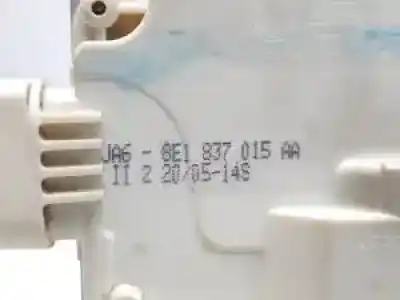 Peça sobressalente para automóvel em segunda mão fechadura da porta dianteira esquerda por audi a4 berlina (8e) blb.bna referências oem iam 8e1837015aa  