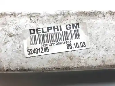 Peça sobressalente para automóvel em segunda mão intercooler por opel meriva d-y17dt referências oem iam 52401245 52401027 13127137 